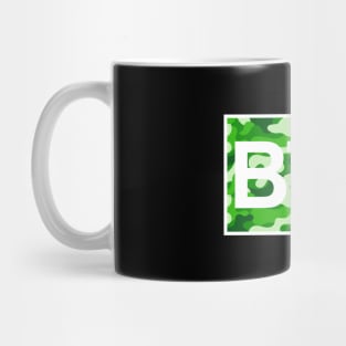 Bitcoin Green Camo Inside Mug